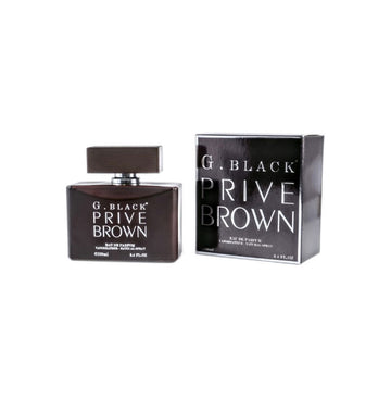 Paris Corner G Black Prive Brown Eau De Parfum 100ml For Men & Women