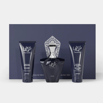 Afnan Turathi Blue Eau De Parfum Gift Set For Men