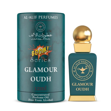 Al Alif Glamour Oudh 12ml Attar