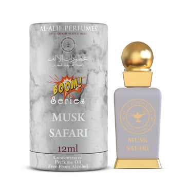 Al Alif Musk Safari 12ml Attar