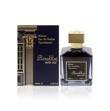 Fragrance World Barakkat Satin Oud Eau De Parfum 100ml For Unisex