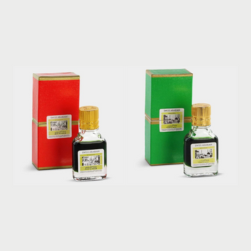 Swiss Arabian Jannat ul Firdaus Attar Red and Green