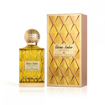 Ibraheem Al Qurashi Citrine Amber Eau De Parfum 75ml For Men & Women