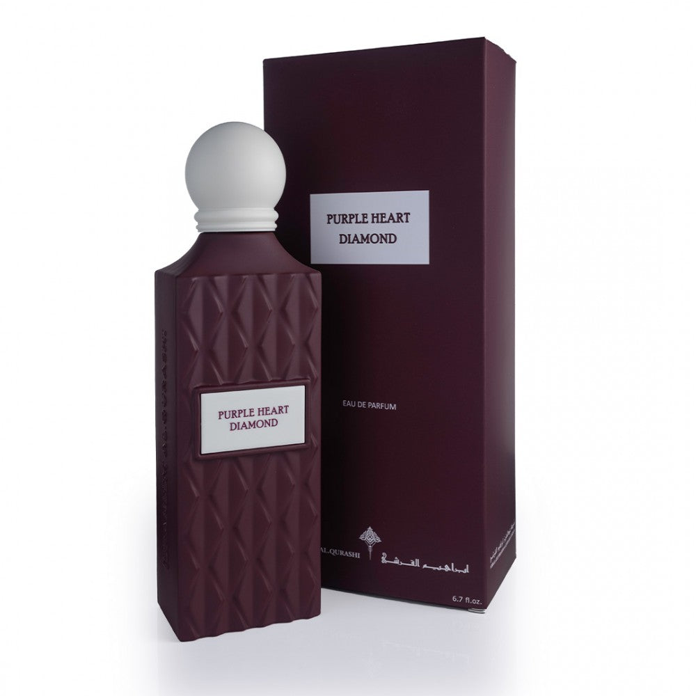 Ibraheem Al Qurashi Purple Heart Diamond Eau De Parfum 200ml For Men & Women