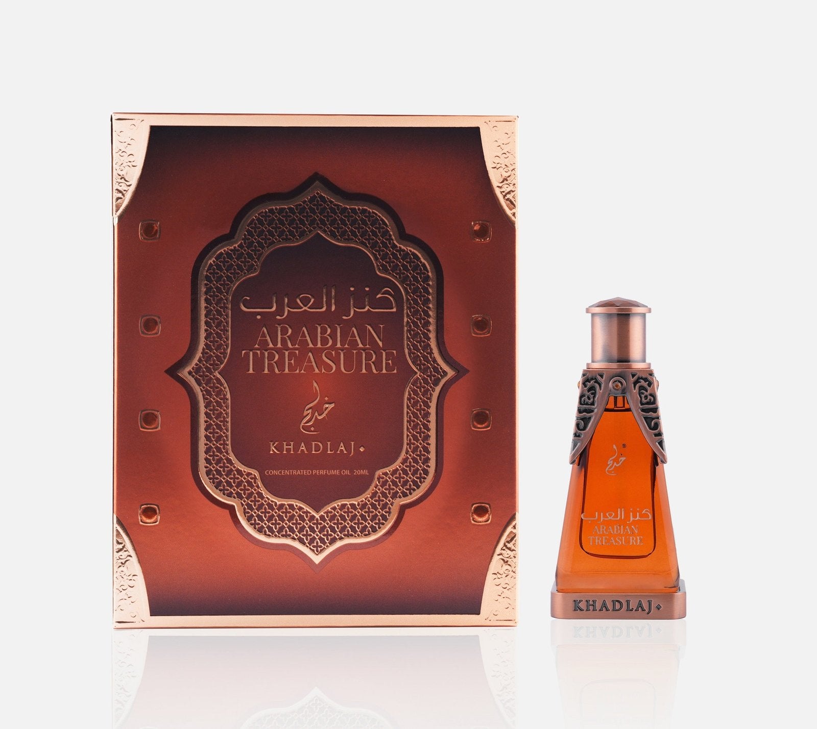 Khadlaj Arabian Treasure Concentrated Perfume Oil 20ml Attar For Unisex