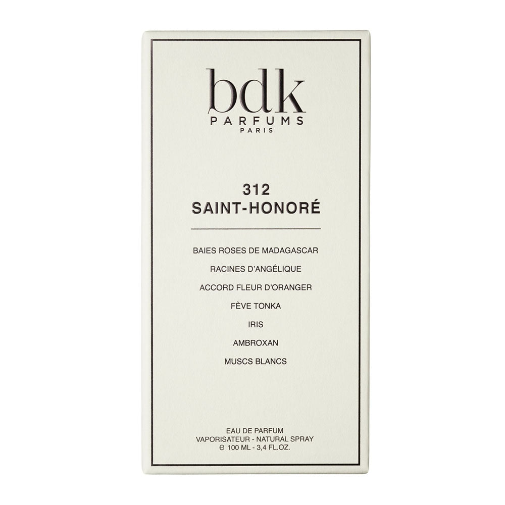 BDK 312 Saint Honore Eau De Parfum 100ml For Unisex