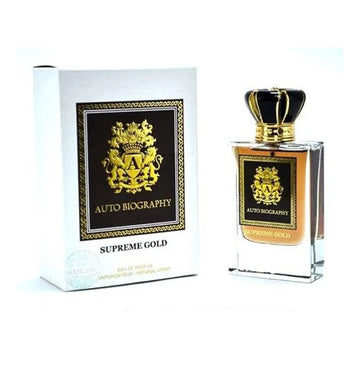 Paris Corner Autobiography Supreme Gold Eau De Parfum 50ml For Men