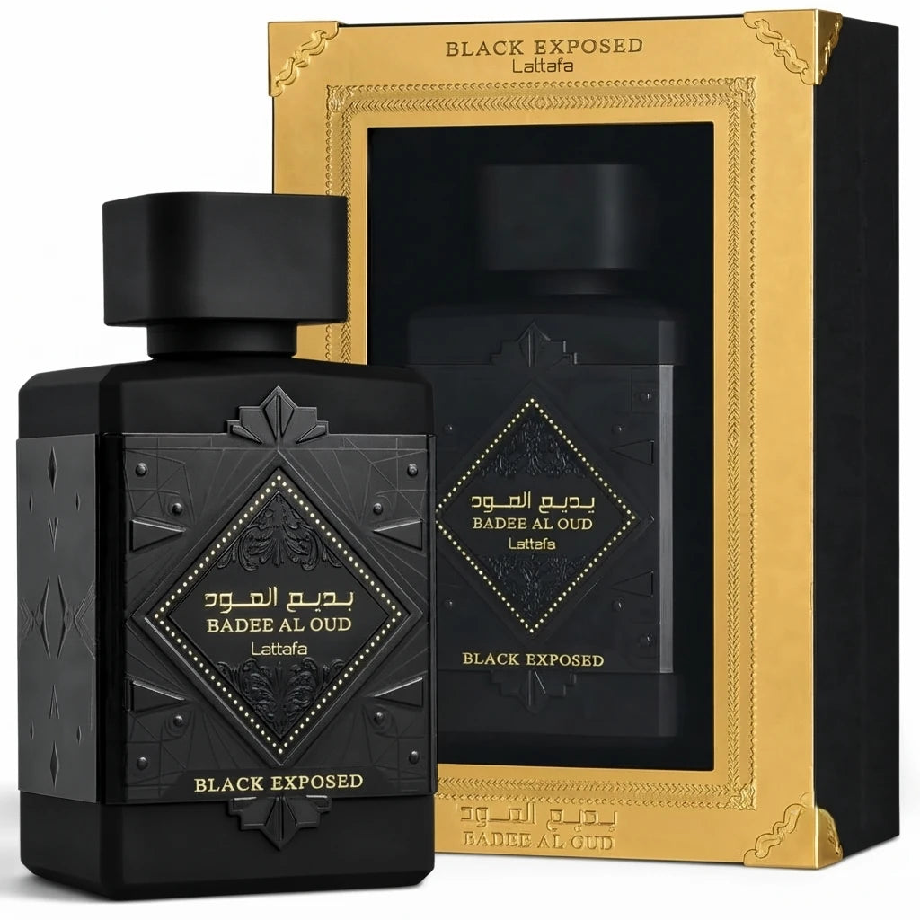 Lattafa Badee Al Oud Black Exposed Eau De Parfum 100ml For Men