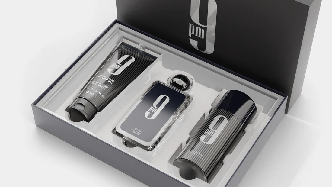 Afnan 9pm Eau De Parfum Gift Set For Men