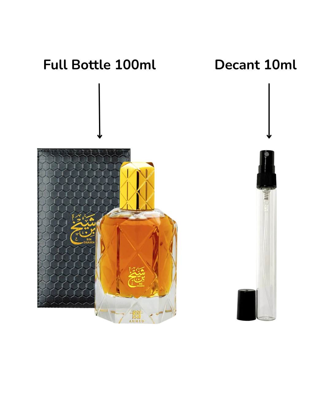 Decant/Sample Ahmed Al Maghribi Bin Shaikh Extrait De Parfum 10ml