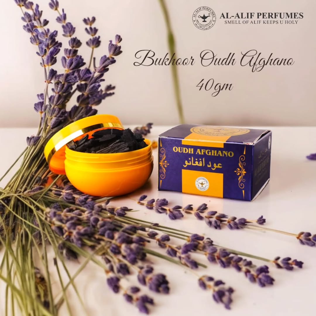 Al Alif Bukhoor Oudh Afghano 40gm
