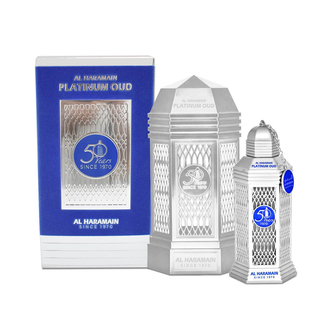 Al Haramain Platinum Oud Eau De Parfum 100ml For Unisex