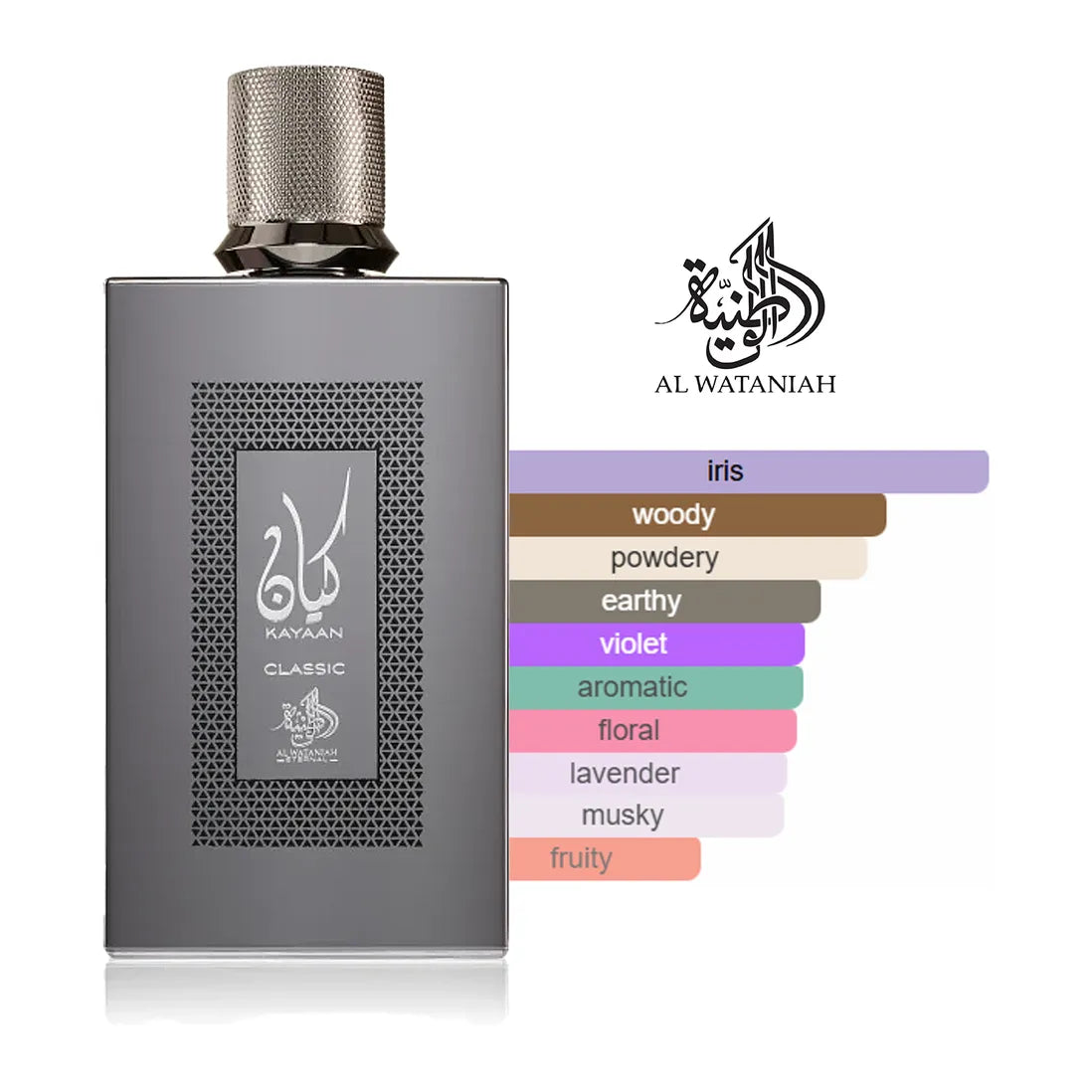 Al Wataniah Kayaan Classic Eau De Parfum 100ml For Unisex