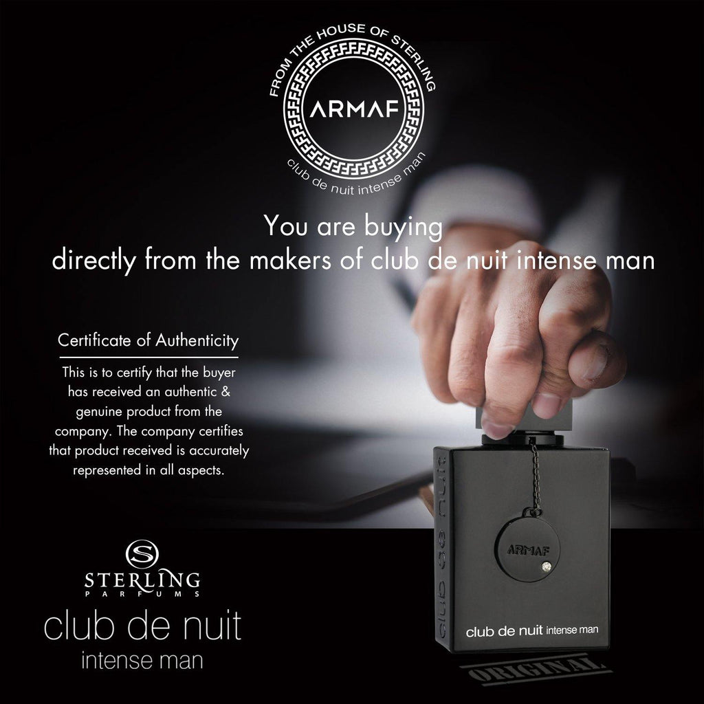 Armaf Club De Nuit Intense Pure Parfum For Man 150ml