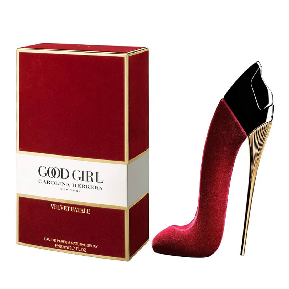 新品未開封 GOOD GIRL VELVET FATALE 80ml 香水 Carolina Herrera Good Girl Velvet Fatale 80ml Eau De Parfum For