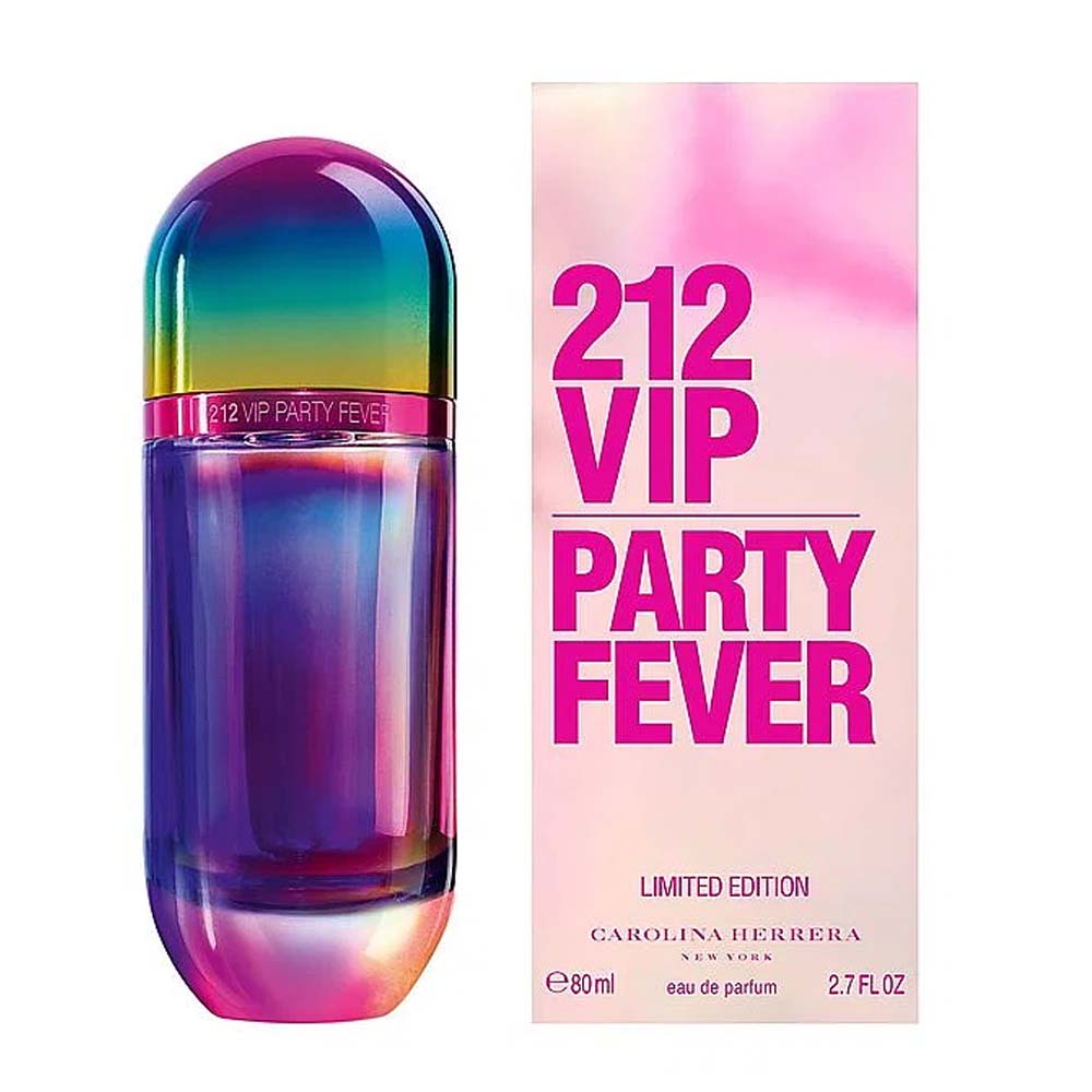 Carolina Herrera 212 VIP Party Fever Eau De Parfum 80ml For Women