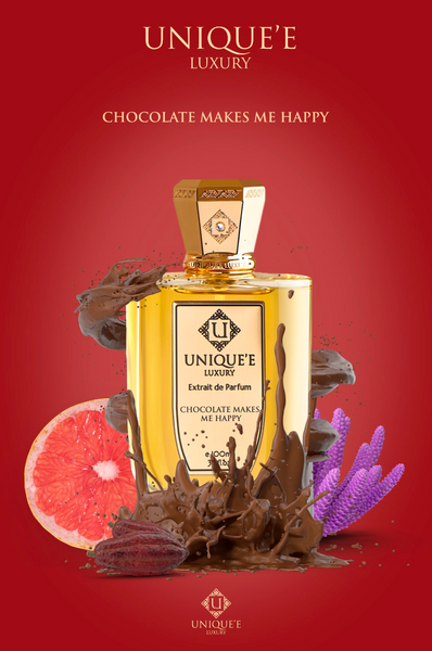 Unique'e Luxury Chocolate Makes Me Happy Extrait De Parfum 100ml For Unisex
