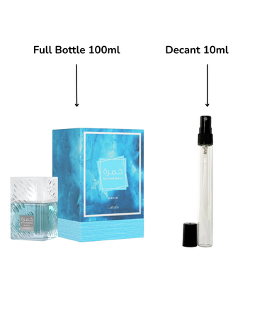 Decant/Sample Lattafa Khamrah Waha Eau De Parfum 10ml