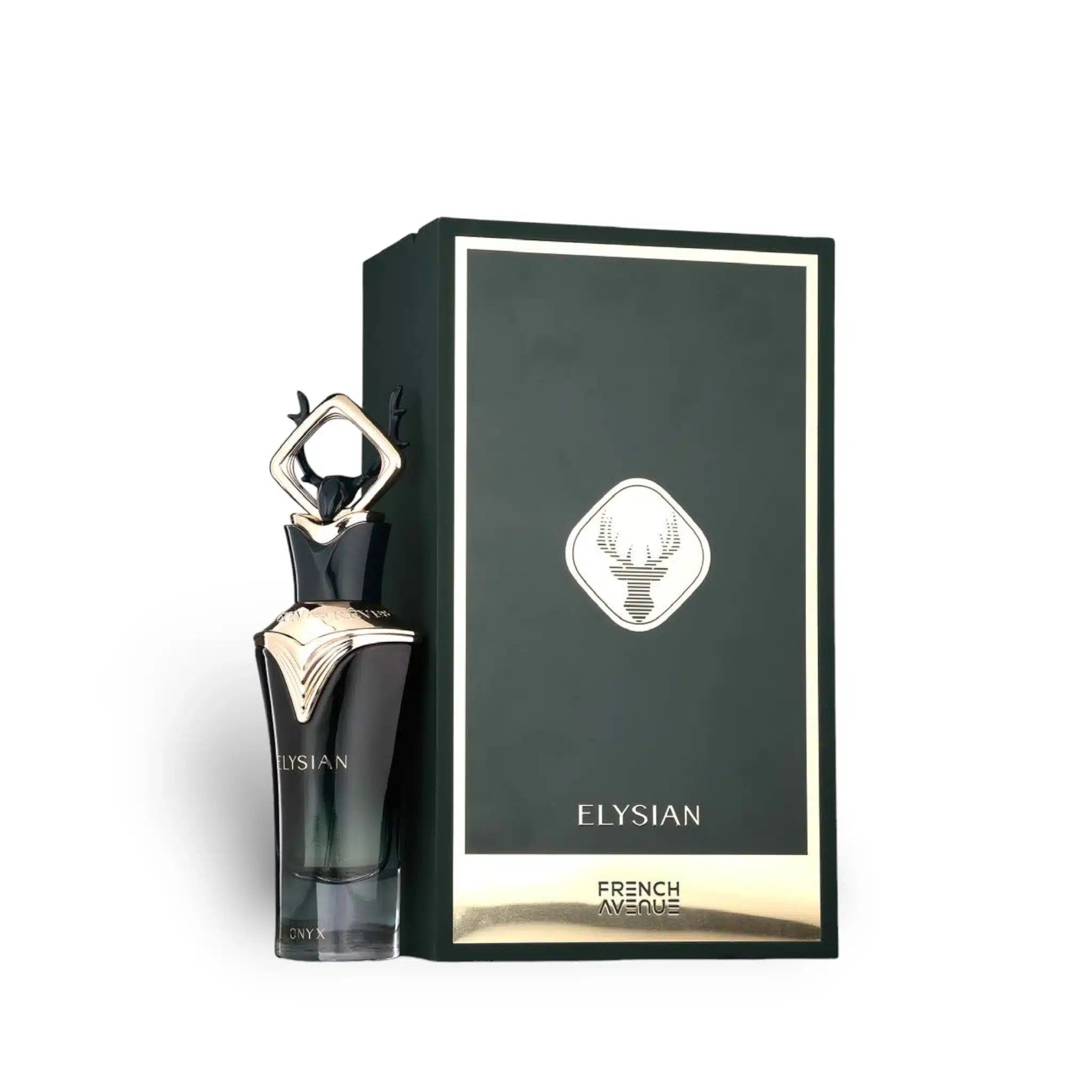 Fragrance World French Avenue Elysian Onyx Eau de Parfum 80ml For Men