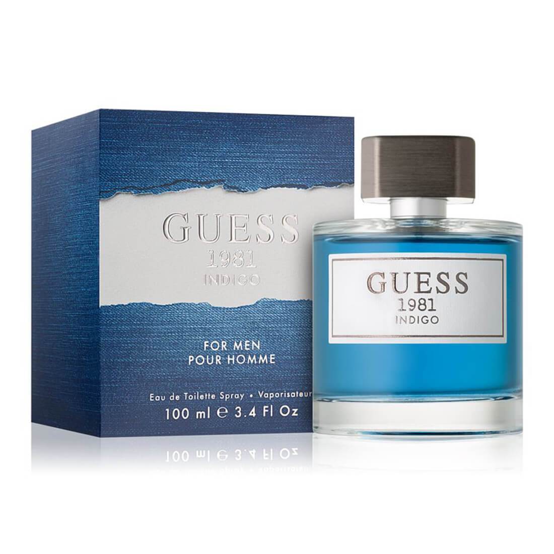 Guess 1981 Indigo Eau De Toilette 100ml For Men