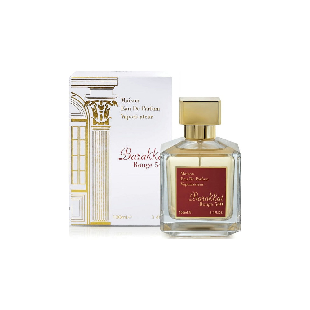 Fragrance World Barakkat Rouge 540 Eau De Parfum 100ml For Men