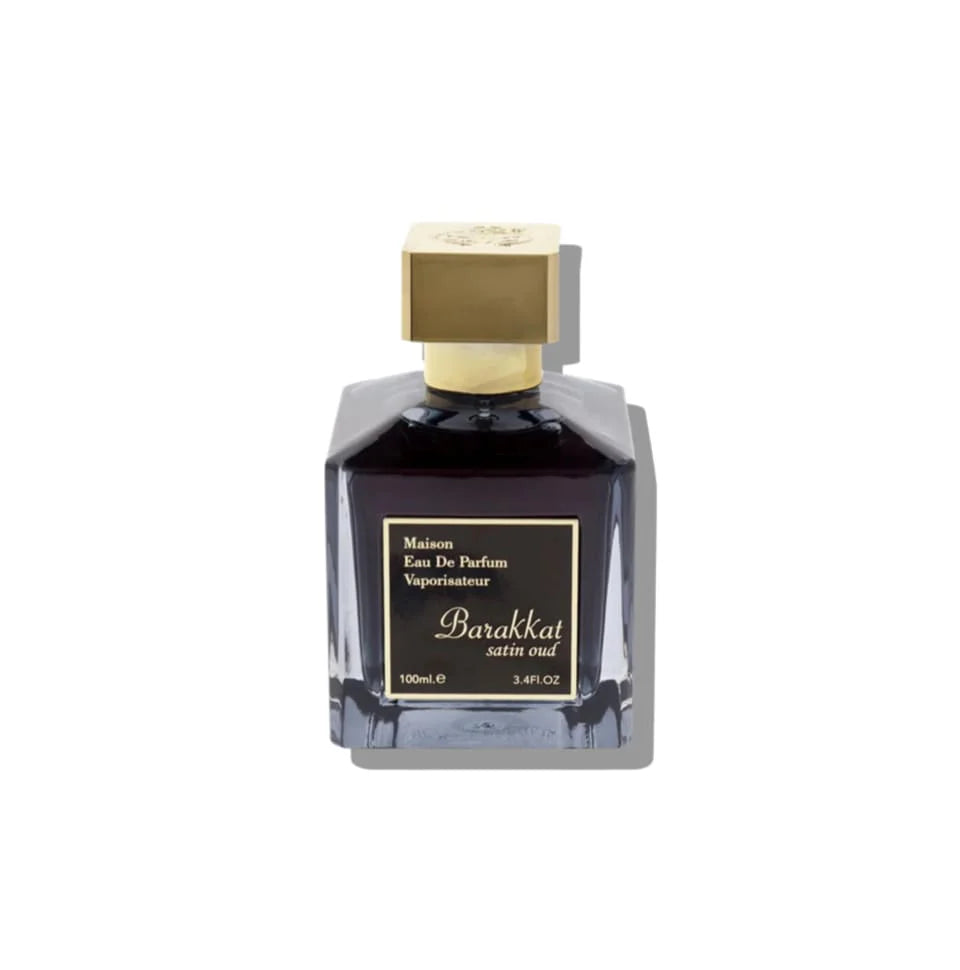 Fragrance World Barakkat Satin Oud Eau De Parfum 100ml For Unisex