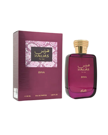Rasasi Hawas Diva For Her Eau De Parfum 100ml