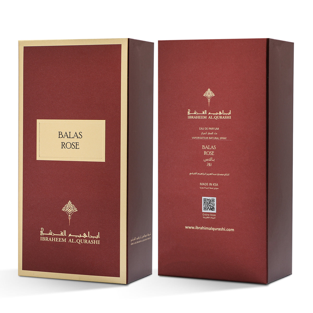 Ibraheem Al Qurashi Balas Rose Eau De Parfum For Unisex