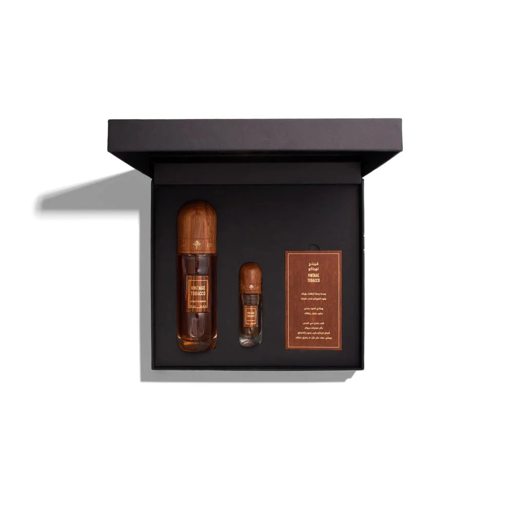 Ibraheem Al Qurashi Vintage Tobacco Extrait De Parfum 100ml+10ml For Men