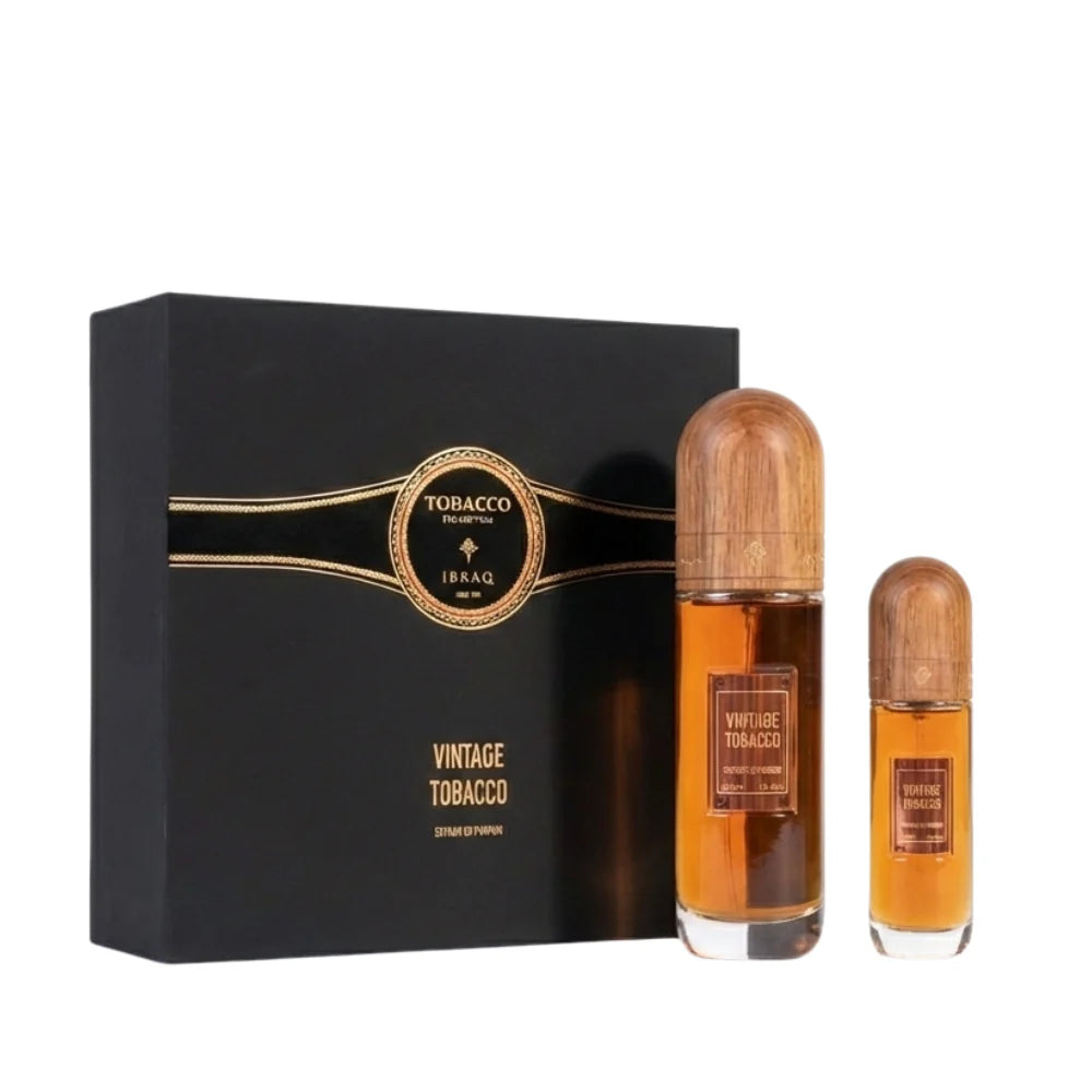 Ibraheem Al Qurashi Vintage Tobacco Extrait De Parfum 100ml+10ml For Men