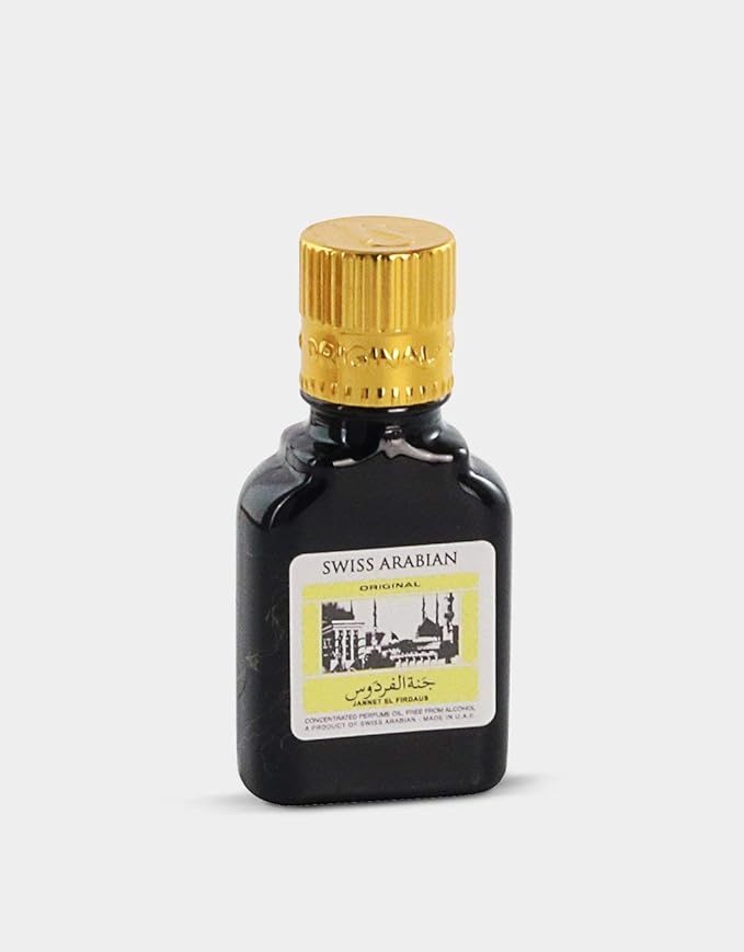 Swiss Arabian Jannat ul Firdaus Attar 9ml Black