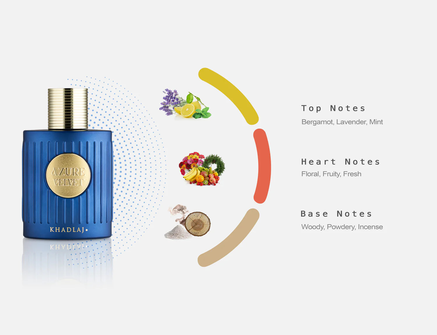 Khadlaj Azure Velvet Extrait de Parfum 100ml For Unisex