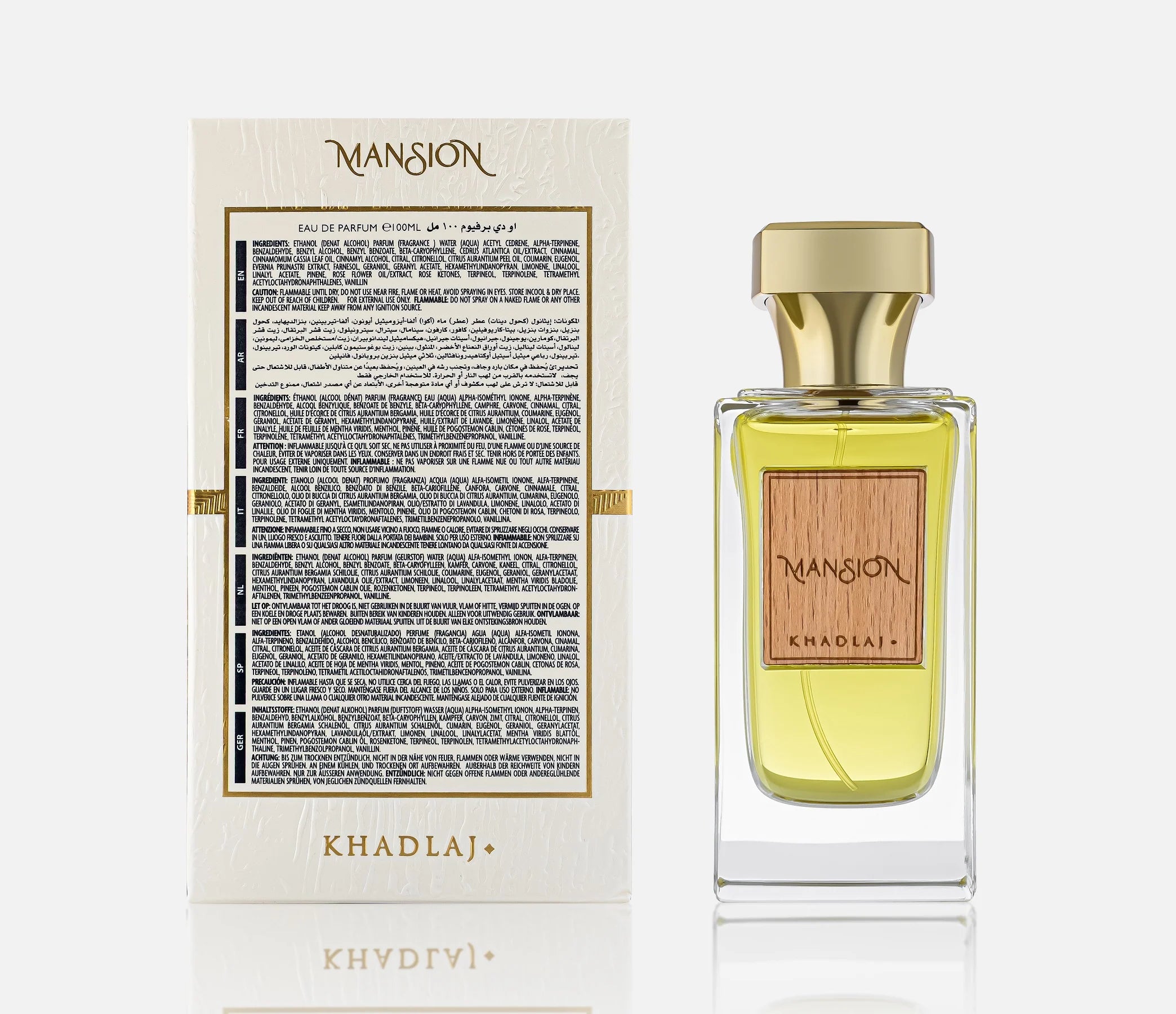 Khadlaj Mansion Eau De Parfum 100ml For Unisex