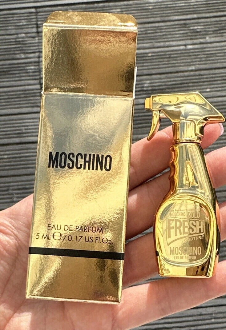 Moschino Fresh Gold Eau De Parfum 5ml Miniature