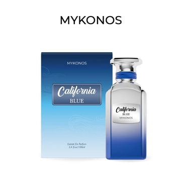 Mykonos California Blue Extrait de Parfum for men and women bottle