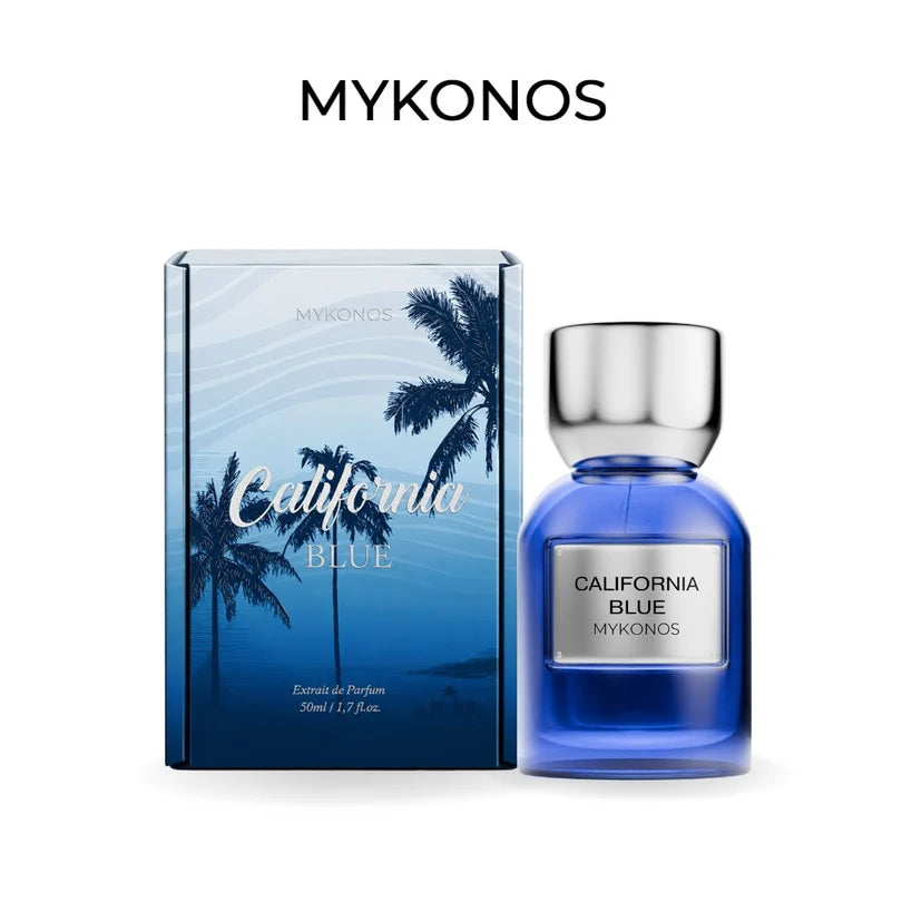 Mykonos California Blue perfume bottle