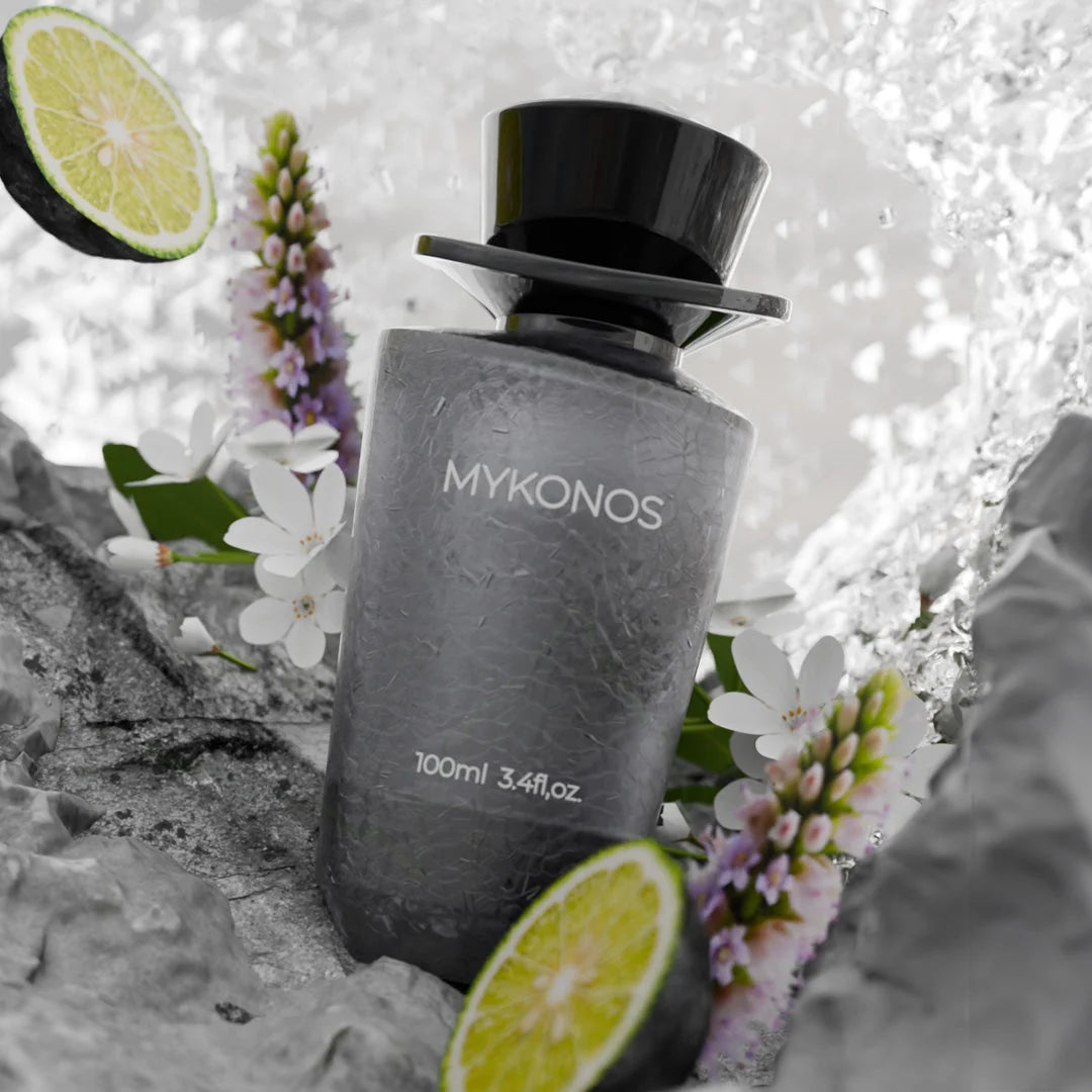 Mykonos Conquer Extrait de Parfum for men and women bottle