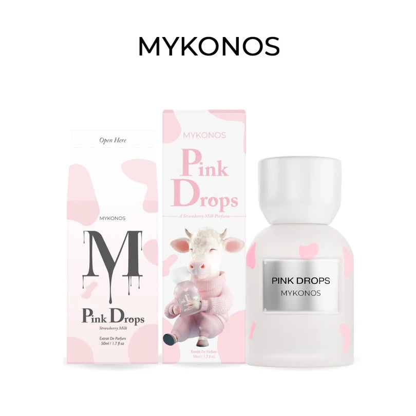 Mykonos Pink Drops Extrait de Parfum 50ml for men and women bottle
