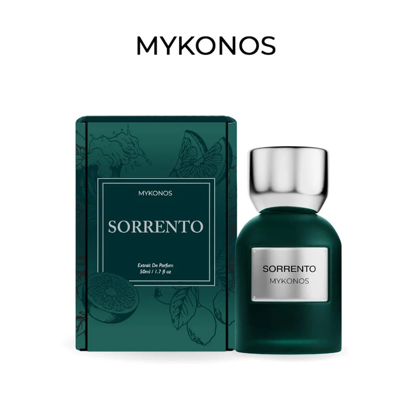 Mykonos Sorrento perfume bottle