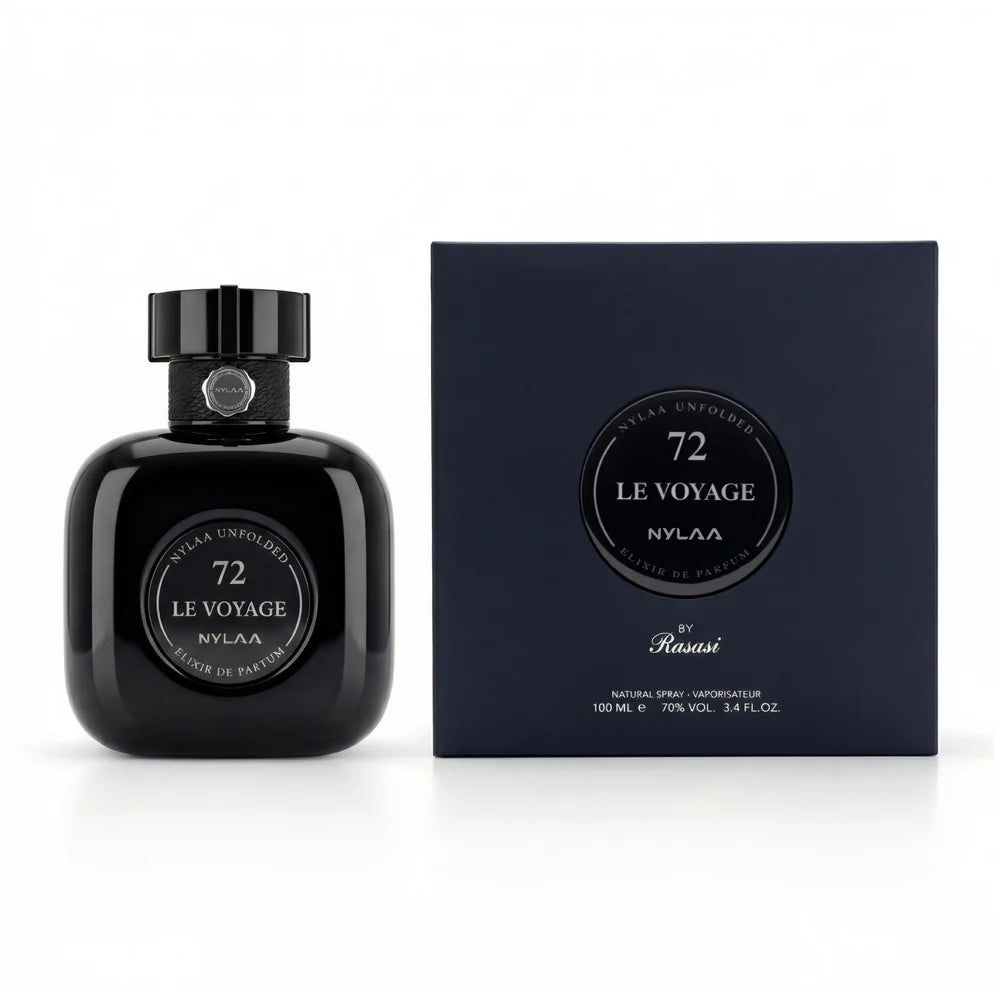 Nykaa By Rasasi 72 Le Voyage Elixir De Parfum 100ml For Unisex