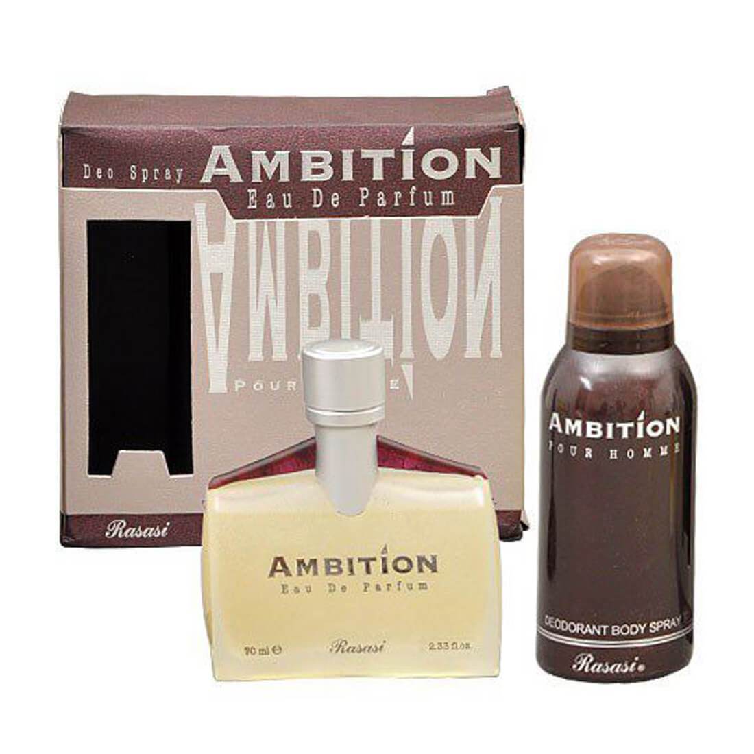 Rasasi Ambition Men Perfume + Deodorant