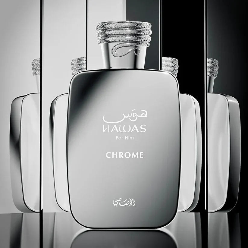 Rasasi Hawas Chrome Eau De Parfum 100ml For Men