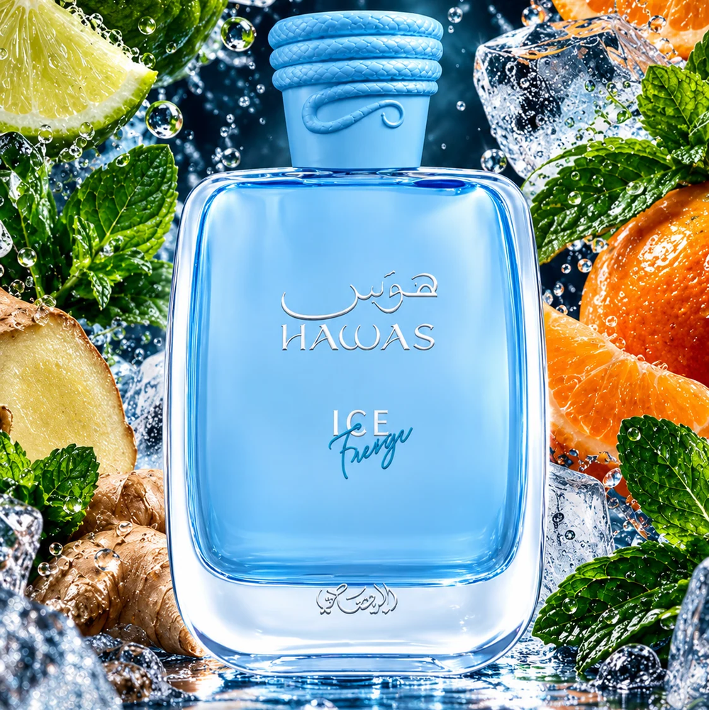 Rasasi Hawas Ice Freeze Eau De Parfum 100ml For Men