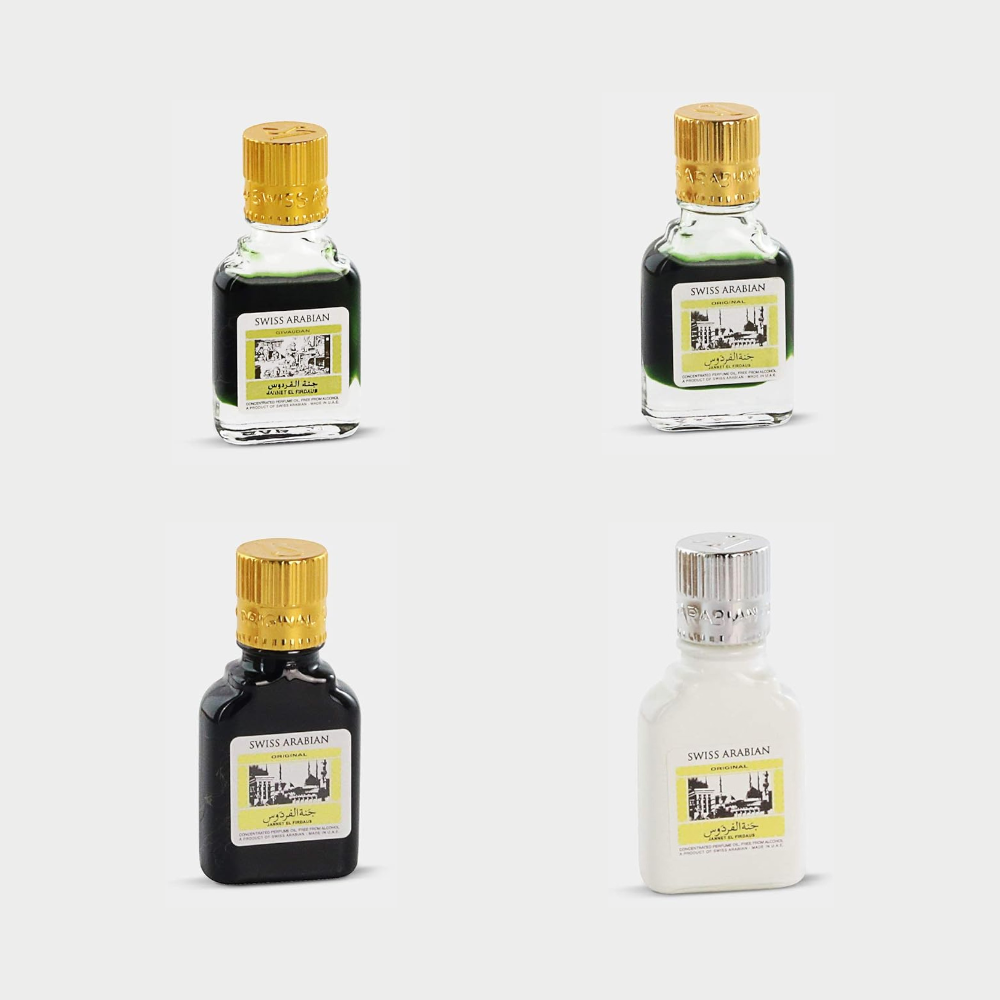 Swiss Arabian Jannat ul Firdaus Attar Pack of 4
