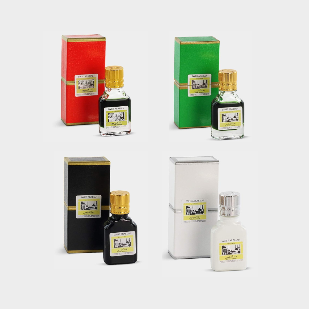 Swiss Arabian Jannat ul Firdaus Attar Pack of 4
