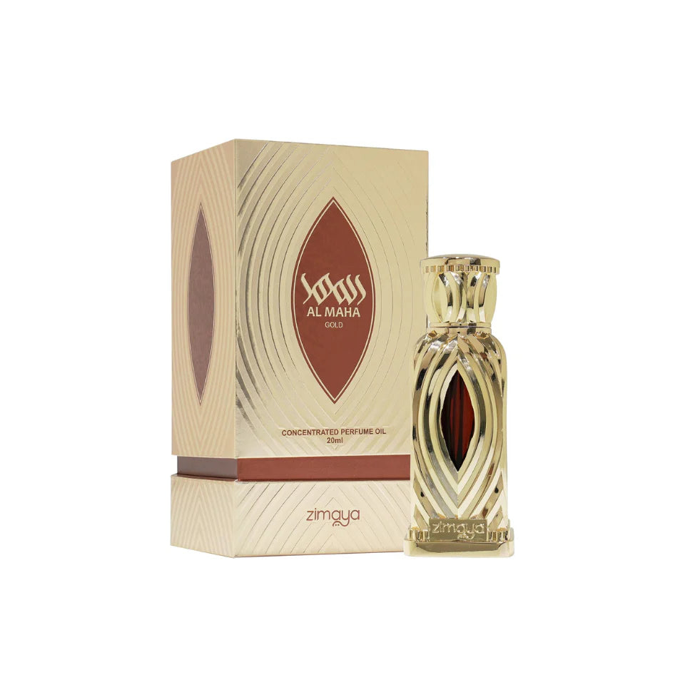 Zimaya Al Maha Gold Concentrated Perfume Oil 20ml Attar For Unisex