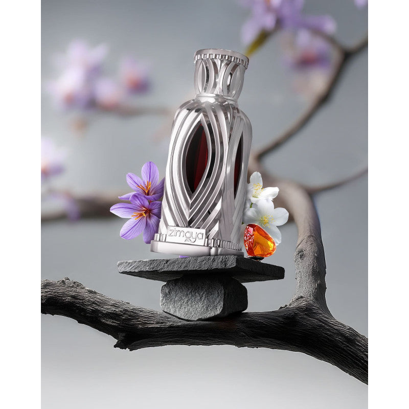 Zimaya Al Maha Silver Concentrated Perfume Oil 20ml Attar For Unisex