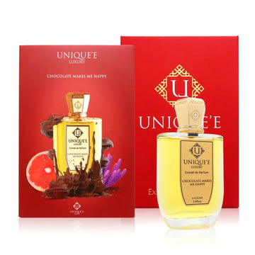 Unique'e Luxury Chocolate Makes Me Happy Extrait De Parfum 100ml For Unisex
