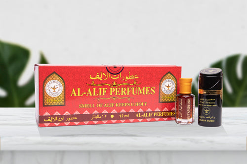 Al Alif Black Oudh