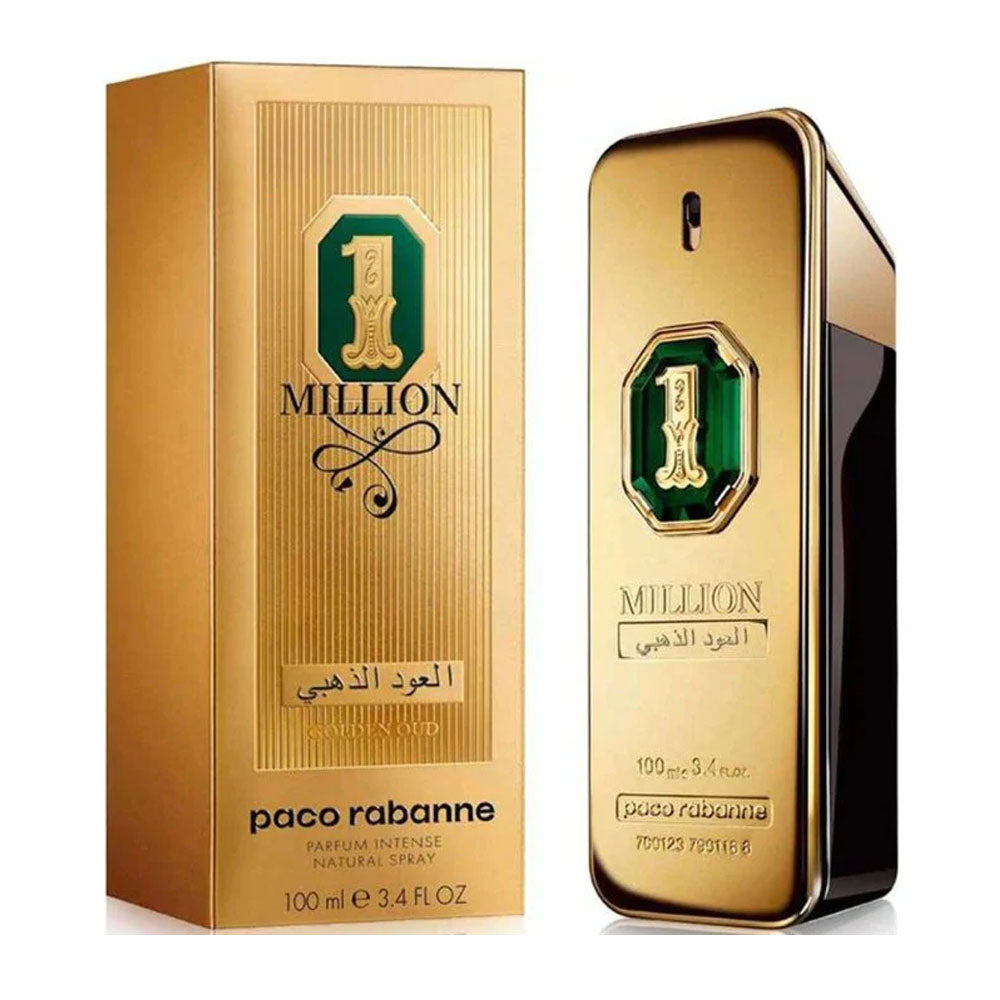 Paco Rabanne 1 Million Golden Oud Parfum Intense 100ml For Men